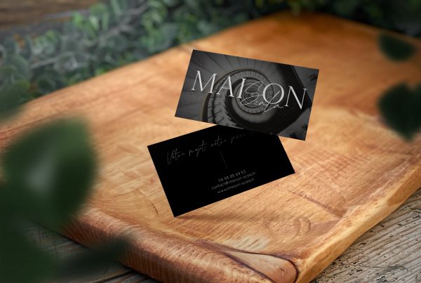 Cartes de visite Maison Scala à Lyon